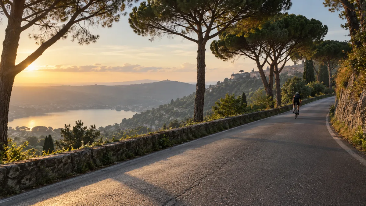 Il giro classico in bici da corsa